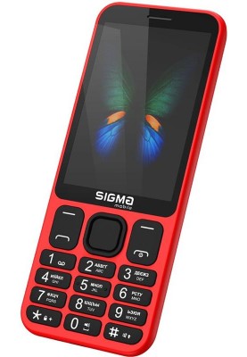 Мобiльний телефон Sigma mobile X-Style 351 Lider Dual Sim Red_