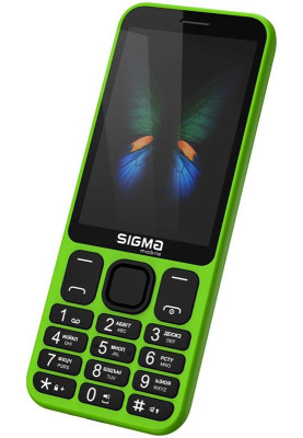 Мобiльний телефон Sigma mobile X-Style 351 Lider Dual Sim Green