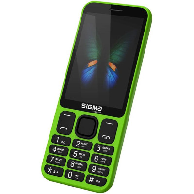 Мобiльний телефон Sigma mobile X-Style 351 Lider Dual Sim Green