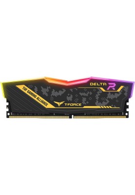 Модуль пам`яті DDR4 8GB/3200 Team T-Force Delta TUF Gaming RGB (TF9D48G3200HC16C01)