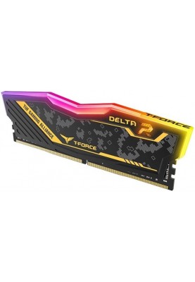 Модуль пам`яті DDR4 8GB/3200 Team T-Force Delta TUF Gaming RGB (TF9D48G3200HC16C01)