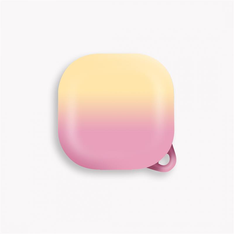 Чохол BeCover Gradient для Samsung Galaxy Buds 2/Buds 2 Pro/Buds Live/Buds Pro Yellow/Pink (705685)