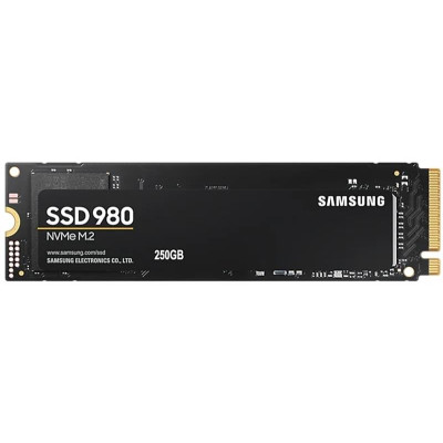 Накопичувач SSD  250GB Samsung 980 M.2 PCIe 3.0 x4 NVMe V-NAND MLC (MZ-V8V250BW)