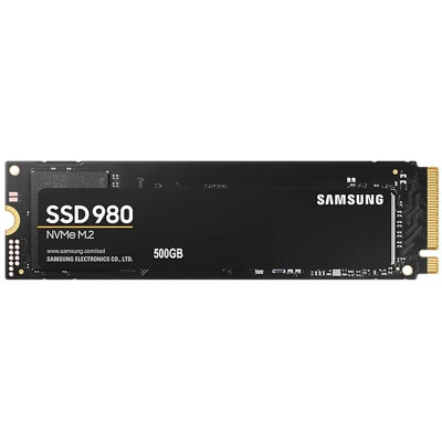 Накопичувач SSD  500GB Samsung 980 M.2 PCIe 3.0 x4 NVMe V-NAND MLC (MZ-V8V500BW)