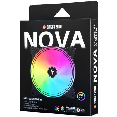Вентилятор Chieftec Nova NF-1225RGB