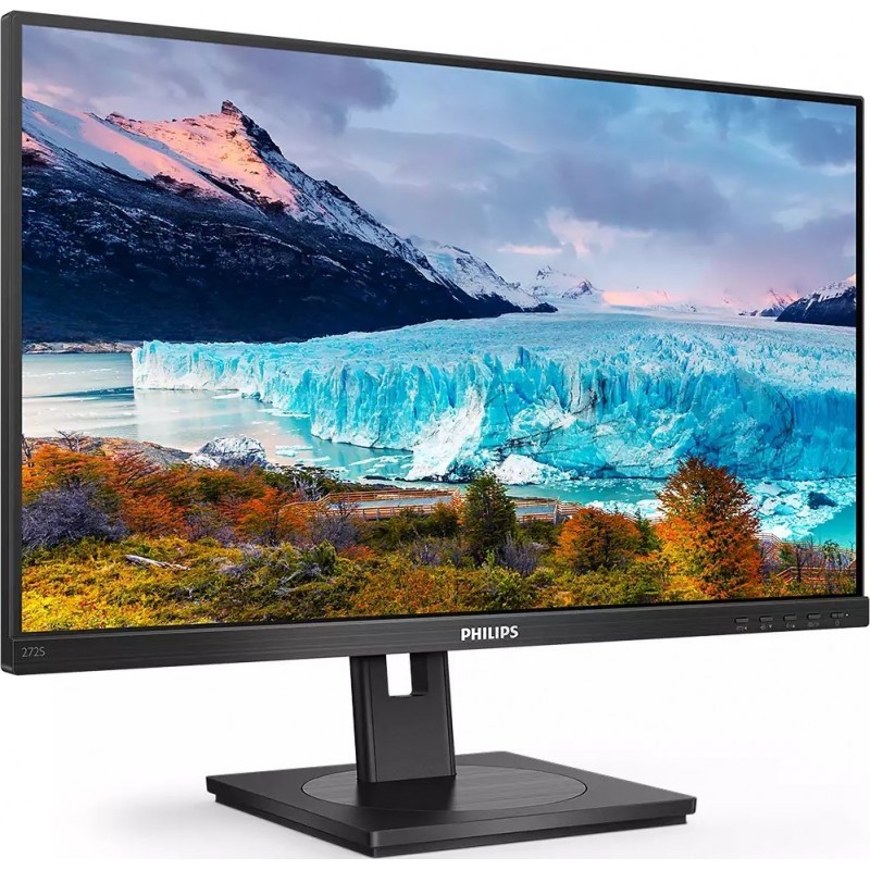 Монiтор Philips 27" 272S1AE/00 IPS Black