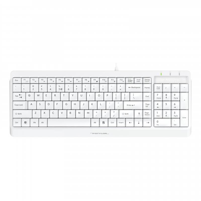 Клавіатура A4Tech Fstyler FK15 White