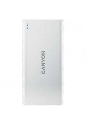 Універсальна мобільна батарея Canyon 10000mAh White (CNE-CPB1006W)