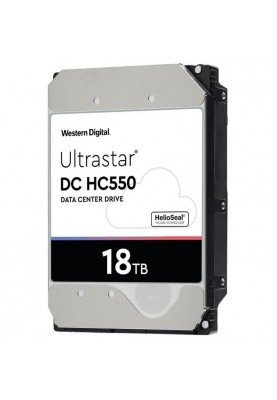 Накопичувач HDD 3.5" SATA 18.0TB WD Ultrastar DC HC550 7200rpm 512MB (0F38459)