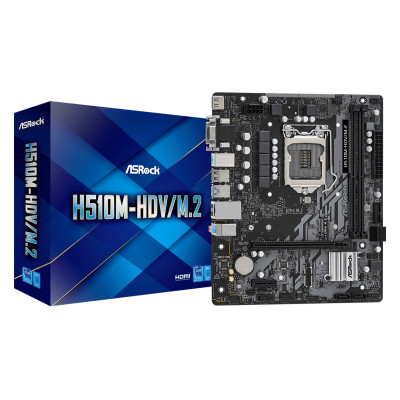 Материнська плата ASRock H510M-HDV/M.2 Socket 1200