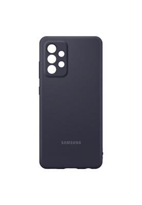 Чохол-накладка Samsung Silicone Cover для Samsung Galaxy A52 SM-A525/SM-A526/A52s SM-A528 Black (EF-PA525TBEGRU)