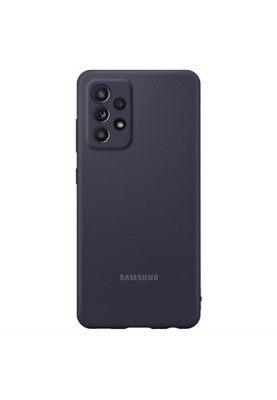 Чохол-накладка Samsung Silicone Cover для Samsung Galaxy A52 SM-A525/SM-A526/A52s SM-A528 Black (EF-PA525TBEGRU)