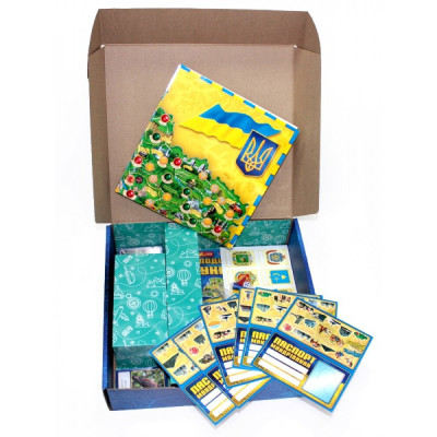 Гра 3в1. Подорожуємо Україною Гра 3в1. Подорожуємо Україною