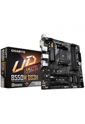 Материнська плата Gigabyte B550M DS3H Socket AM4