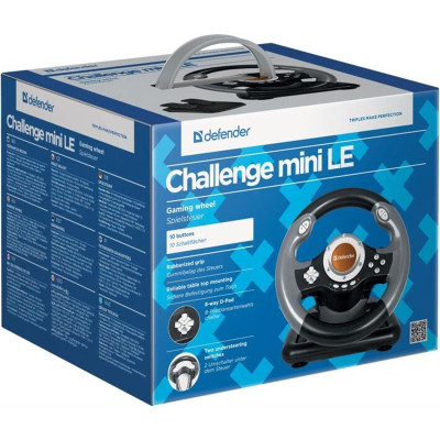 Кермо  Defender Challenge Mini LE (64351) Black USB