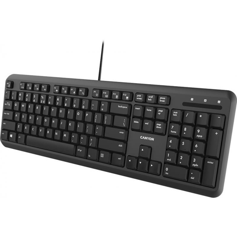 Клавіатура Canyon CNS-HKB02-RU Black USB