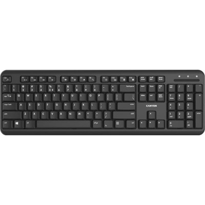 Клавіатура бездротова Canyon CNS-HKBW02-RU Black USB