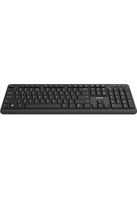 Клавіатура бездротова Canyon CNS-HKBW02-RU Black USB