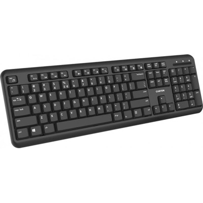 Клавіатура бездротова Canyon CNS-HKBW02-RU Black USB