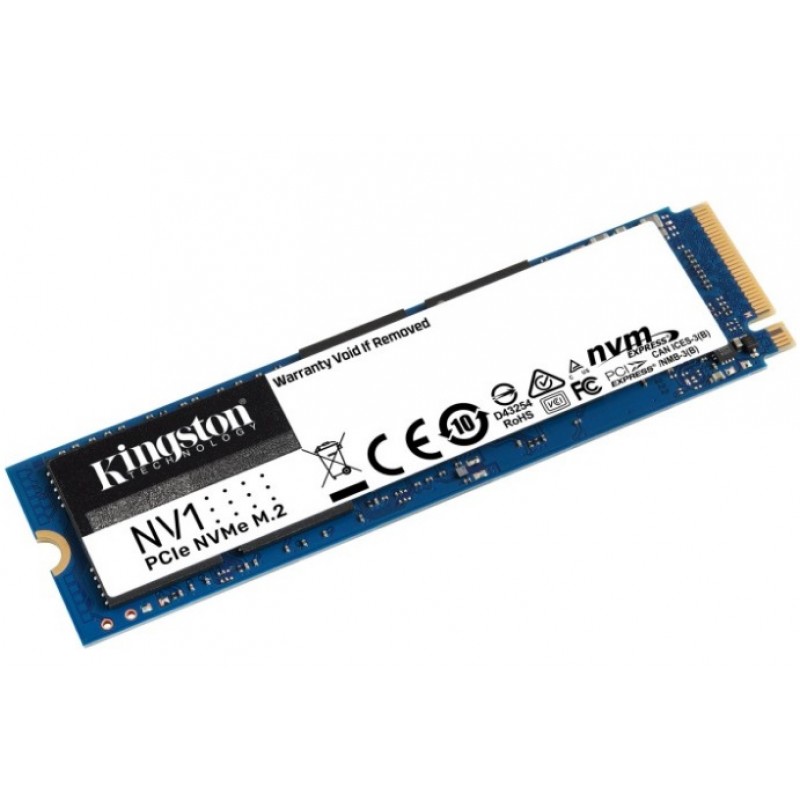 Накопичувач SSD 1TB M.2 NVMe Kingston NV1 M.2 2280 PCIe 3.0 x4 (SNVS/1000G)