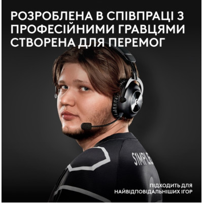 Гарнітура Logitech G Pro X2 Wireless LightSpeed Magenta (981-001275) Гарнітура Logitech G Pro X2 Wireless LightSpeed Magenta (981-001275)