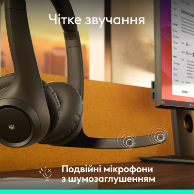 Bluetooth-гарнітура Logitech Zone 305 MS Black (981-001458) Bluetooth-гарнітура Logitech Zone 305 MS Black (981-001458)