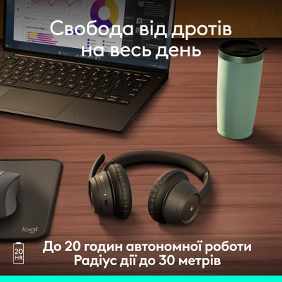 Bluetooth-гарнітура Logitech Zone 305 MS Black (981-001458) Bluetooth-гарнітура Logitech Zone 305 MS Black (981-001458)