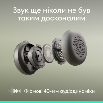 Bluetooth-гарнітура Logitech Zone Wireless 2 ES Graphite (981-001503) Bluetooth-гарнітура Logitech Zone Wireless 2 ES Graphite (981-001503)