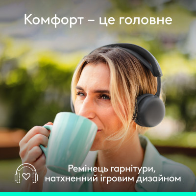 Bluetooth-гарнітура Logitech Zone Wireless 2 ES Graphite (981-001503) Bluetooth-гарнітура Logitech Zone Wireless 2 ES Graphite (981-001503)