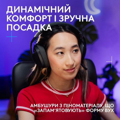 Гарнітура Logitech G321 Lightspeed Black (981-001563) Гарнітура Logitech G321 Lightspeed Black (981-001563)