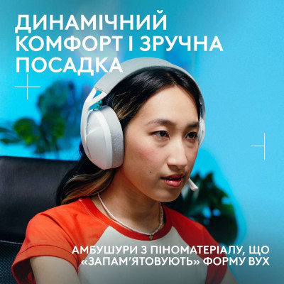 Гарнітура Logitech G321 Lightspeed White (981-001569) Гарнітура Logitech G321 Lightspeed White (981-001569)