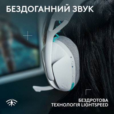 Гарнітура Logitech G321 Lightspeed White (981-001569) Гарнітура Logitech G321 Lightspeed White (981-001569)