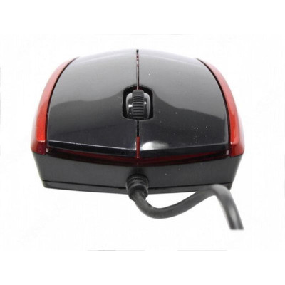 Мишка A4Tech N-400-2 Red-Black USB V-Track