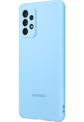 Чохол-накладка Samsung Silicone Cover для Samsung Galaxy A72 SM-A725 Blue (EF-PA725TLEGRU)