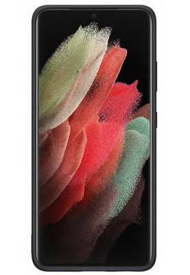 Чохол-накладка Samsung Silicone Cover для Samsung Galaxy S21 Ultra SM-G998 Black (EF-PG998TBEGRU)