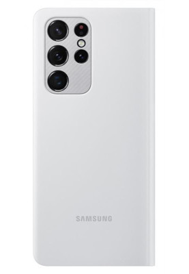 Чохол-книжка Samsung Smart LED View Cover для Samsung Galaxy S21 Ultra SM-G998 Light Gray (EF-NG998PJEGRU)