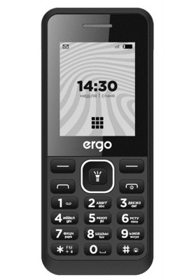 Мобiльний телефон Ergo B242 Dual Sim Black