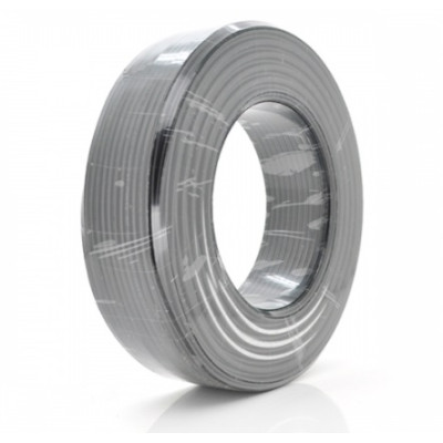 Кабель коаксіальний Ritar (B100-RG59CCA+2x0.5mm CU/00491) бухта 100 м, чорний