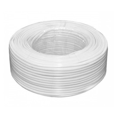 Кабель коаксіальний Ritar (RT-W100-3C2V+2x0.5mm/11555) бухта 100 м, білий