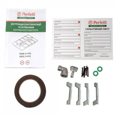 Варильна поверхня Perfelli HGM 31424 BL