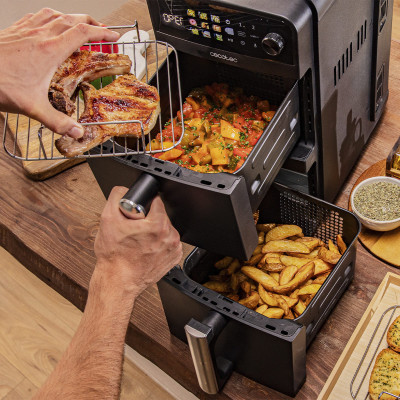 Мультипіч Cecotec Cecofry DuoLevel 10000 (A01_EU01_109329) Мультипіч Cecotec Cecofry DuoLevel 10000 (A01_EU01_109329)
