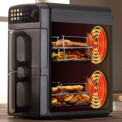 Мультипіч Cecotec Cecofry DuoLevel 10000 (A01_EU01_109329) Мультипіч Cecotec Cecofry DuoLevel 10000 (A01_EU01_109329)