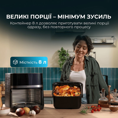 Мультипіч Cecotec Cecofry&Grill Duoheat 8000 (A01_EU01_111027) Мультипіч Cecotec Cecofry&Grill Duoheat 8000 (A01_EU01_111027)