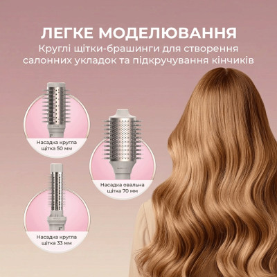 Стайлер Cecotec AirGlam 14in1 Flex Champagne (A01_EU01_114727) Стайлер Cecotec AirGlam 14in1 Flex Champagne (A01_EU01_114727)