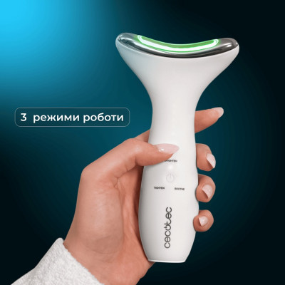 Щітка для фототерапії обличчя Cecotec FaceCare Face&Neck Pro (A01_EU01_116294) Щітка для фототерапії обличчя Cecotec FaceCare Face&Neck Pro (A01_EU01_116294)