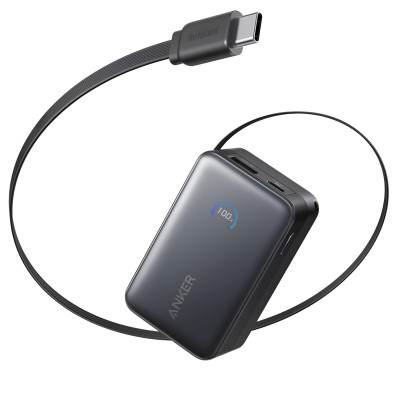 Універсальна мобільна батарея Anker Nano 10000mAh 45W Black (A1638H11) Універсальна мобільна батарея Anker Nano 10000mAh 45W Black (A1638H11)