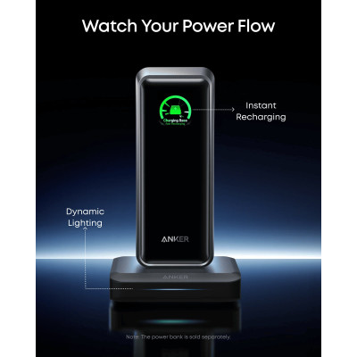 Мережевий зарядний пристрій Anker Charging Base for Anker Prime 150W Black (A1903G11) Мережевий зарядний пристрій Anker Charging Base for Anker Prime 150W Black (A1903G11)