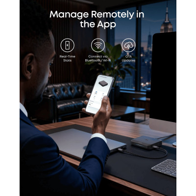 Мережевий зарядний пристрій Anker Charging Base for Anker Prime 150W Black (A1903G11) Мережевий зарядний пристрій Anker Charging Base for Anker Prime 150W Black (A1903G11)