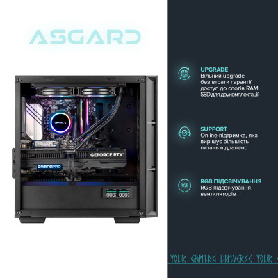 Персональний комп`ютер ASGARD (A78X3D.32.S10.57T.5551)