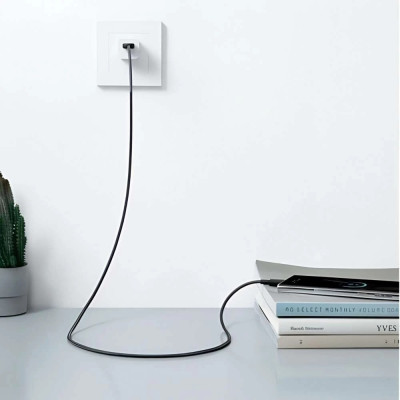 Кабель Anker 322 USB-A - USB-C 1.8 м, Black (A81H6G11)